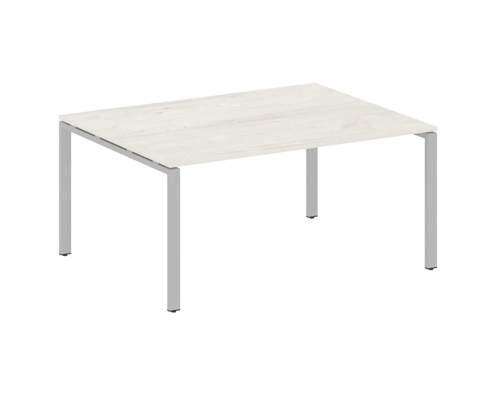 Переговорный стол (1 столешница) на П-образном м/к 160x123,5x75 Метал Систем / Metal System