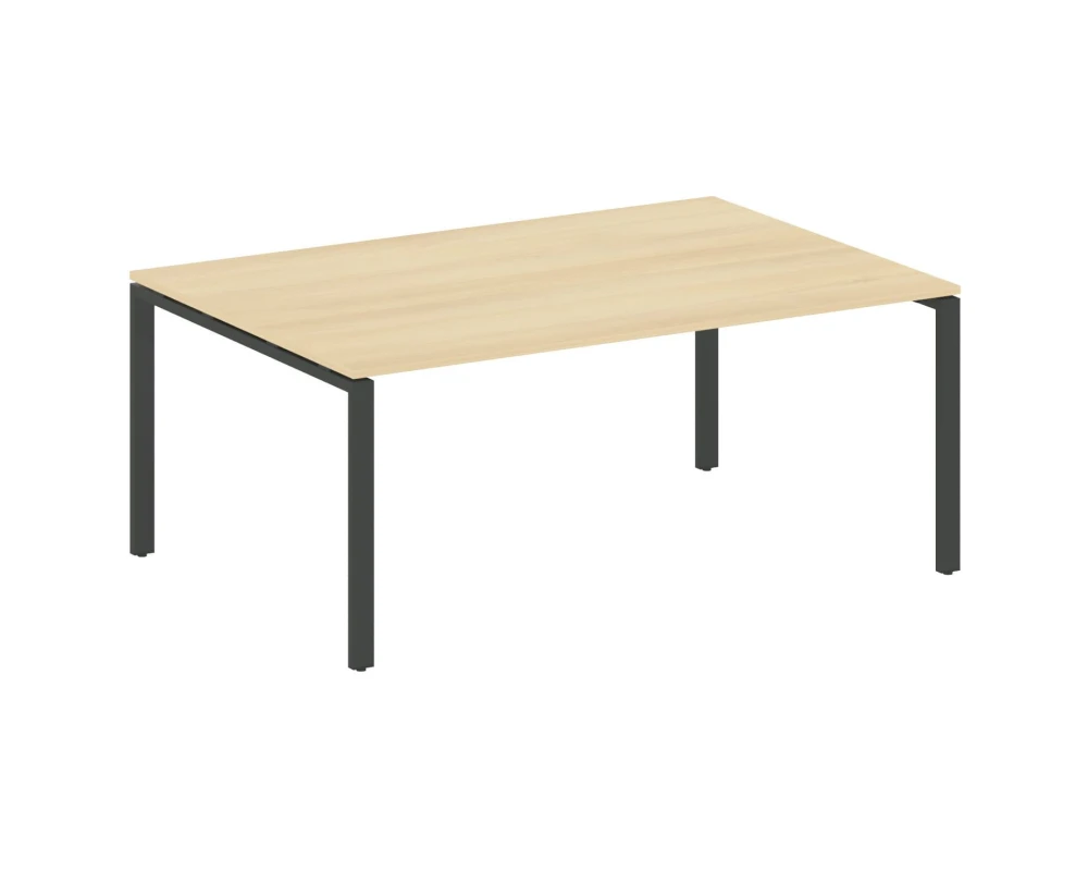 Переговорный стол (1 столешница) на П-образном м/к 180x123,5x75 Метал Систем / Metal System