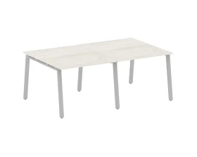 Переговорный стол (2 столешницы) на А-образном м/к 200x123,5x75 Метал Систем / Metal System images