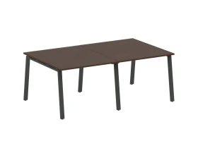 Переговорный стол (2 столешницы) на А-образном м/к 200x123,5x75 Метал Систем / Metal System images