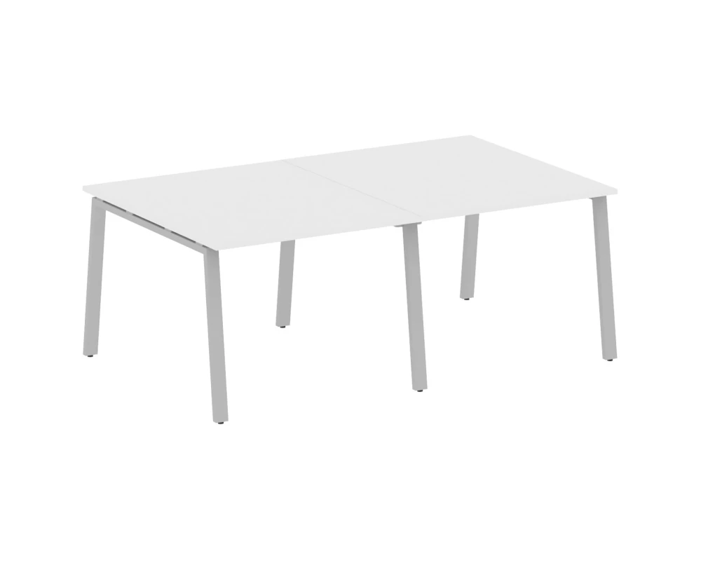 Переговорный стол (2 столешницы) на А-образном м/к 200x123,5x75 Метал Систем / Metal System