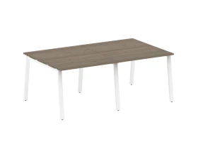 Переговорный стол (2 столешницы) на А-образном м/к 200x123,5x75 Метал Систем / Metal System images