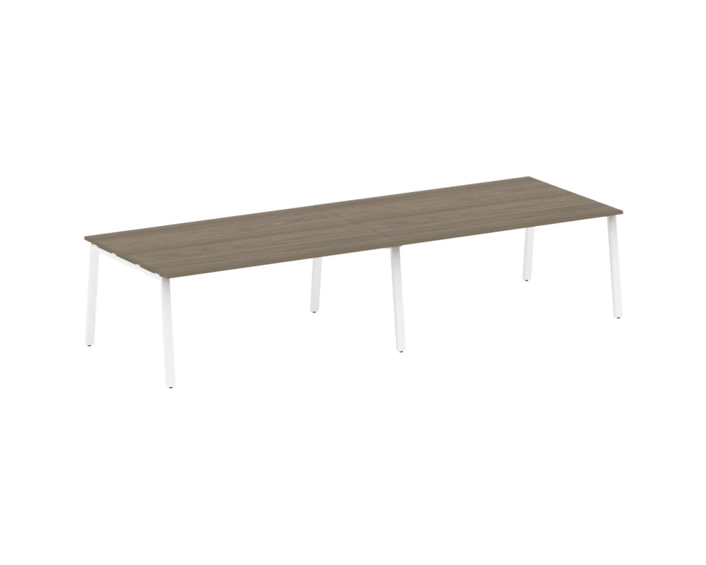 Переговорный стол (2 столешницы) на А-образном м/к 360x123,5x75 Метал Систем / Metal System