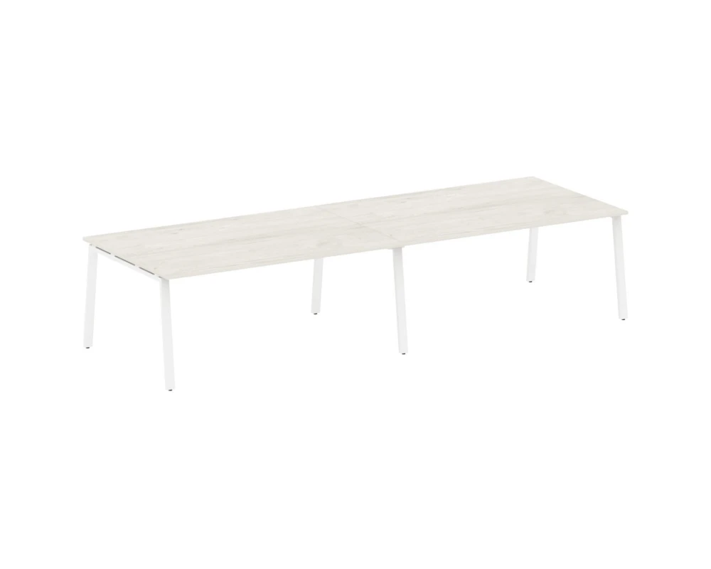 Переговорный стол (2 столешницы) на А-образном м/к 360x123,5x75 Метал Систем / Metal System