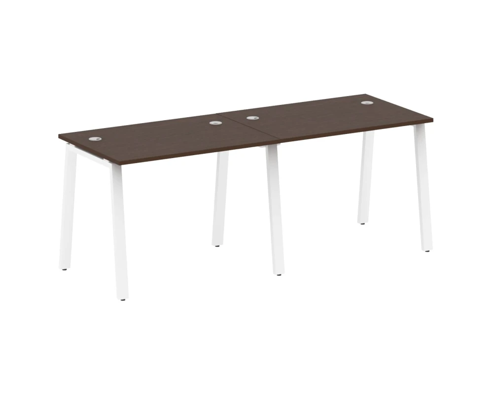 Рабочая станция на 2 раб.места на А-образном м/к 200x72x75 Метал Систем / Metal System