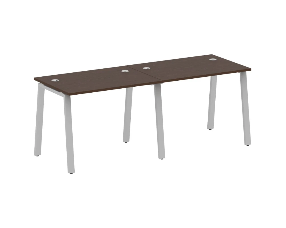 Рабочая станция на 2 раб.места на А-образном м/к 200x72x75 Метал Систем / Metal System