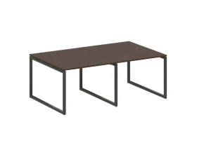 Перег. стол (2 столешницы) на О-образном м/к 2000x1235x750 Метал Систем Куатро 4х4 / Metal System Quattro 4x4 images