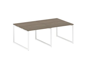 Перег. стол (2 столешницы) на О-образном м/к 2000x1235x750 Метал Систем Куатро 4х4 / Metal System Quattro 4x4 images