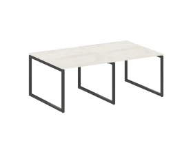 Перег. стол (2 столешницы) на О-образном м/к 2000x1235x750 Метал Систем Куатро 4х4 / Metal System Quattro 4x4 images