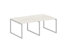 Перег. стол (2 столешницы) на О-образном м/к 2000x1235x750 Метал Систем Куатро 4х4 / Metal System Quattro 4x4 images