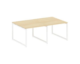 Перег. стол (2 столешницы) на О-образном м/к 2000x1235x750 Метал Систем Куатро 4х4 / Metal System Quattro 4x4 images