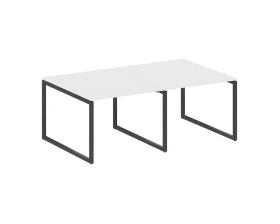 Перег. стол (2 столешницы) на О-образном м/к 2000x1235x750 Метал Систем Куатро 4х4 / Metal System Quattro 4x4 images