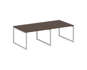 Перег. стол (2 столешницы) на О-образном м/к 2400x1235x750 Метал Систем Куатро 4х4 / Metal System Quattro 4x4 images