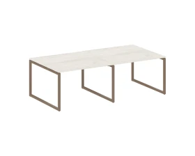 Перег. стол (2 столешницы) на О-образном м/к 2400x1235x750 Метал Систем Куатро 4х4 / Metal System Quattro 4x4 images