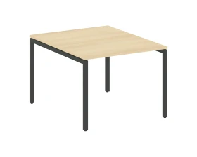 Переговорный стол (1 столешница) на П-образном м/к 1000x1235x750 Метал Систем Куатро 4х4 / Metal System Quattro 4x4 images
