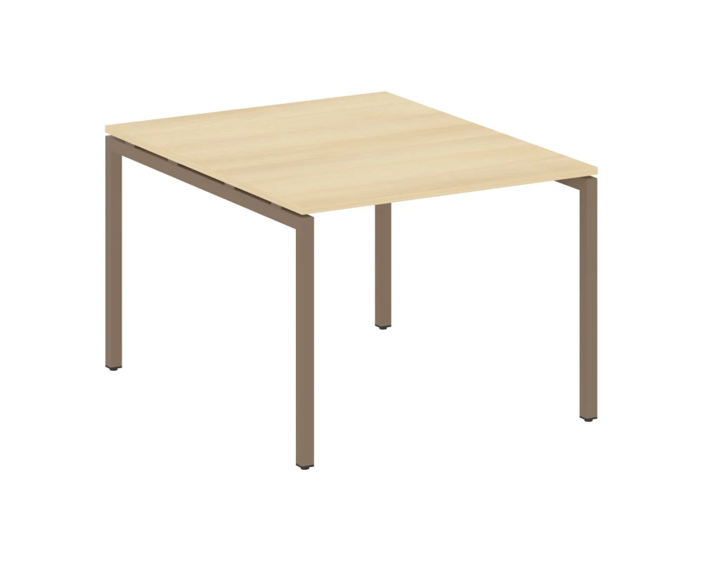 Переговорный стол (1 столешница) на П-образном м/к 1000x1235x750 Метал Систем Куатро 4х4 / Metal System Quattro 4x4