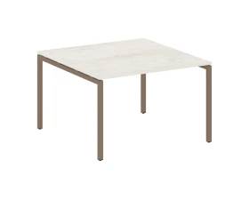 Переговорный стол (1 столешница) на П-образном м/к 1200x1235x750 Метал Систем Куатро 4х4 / Metal System Quattro 4x4 images