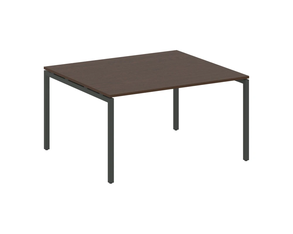Переговорный стол (1 столешница) на П-образном м/к 1400x1235x750 Метал Систем Куатро 4х4 / Metal System Quattro 4x4