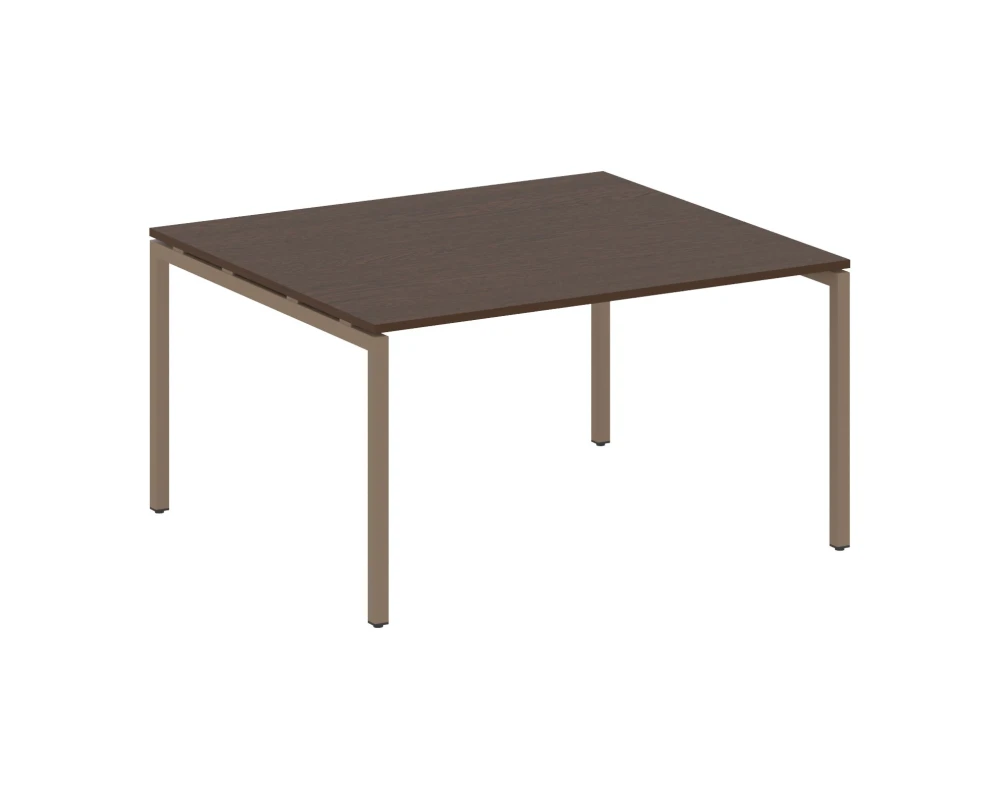 Переговорный стол (1 столешница) на П-образном м/к 1400x1235x750 Метал Систем Куатро 4х4 / Metal System Quattro 4x4