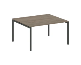 Переговорный стол (1 столешница) на П-образном м/к 1400x1235x750 Метал Систем Куатро 4х4 / Metal System Quattro 4x4 images