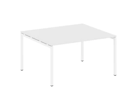 Переговорный стол (1 столешница) на П-образном м/к 1400x1235x750 Метал Систем Куатро 4х4 / Metal System Quattro 4x4 images