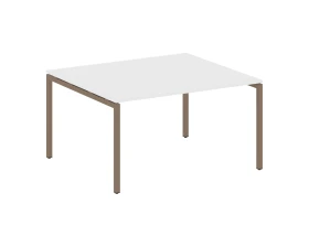 Переговорный стол (1 столешница) на П-образном м/к 1400x1235x750 Метал Систем Куатро 4х4 / Metal System Quattro 4x4 images