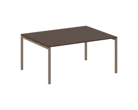 Переговорный стол (1 столешница) на П-образном м/к 1600x1235x750 Метал Систем Куатро 4х4 / Metal System Quattro 4x4 images