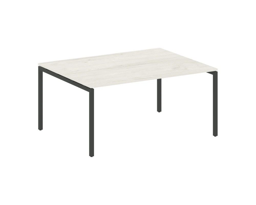 Переговорный стол (1 столешница) на П-образном м/к 1600x1235x750 Метал Систем Куатро 4х4 / Metal System Quattro 4x4