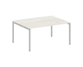 Переговорный стол (1 столешница) на П-образном м/к 1600x1235x750 Метал Систем Куатро 4х4 / Metal System Quattro 4x4 images