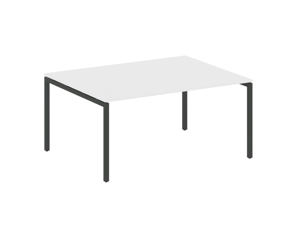 Переговорный стол (1 столешница) на П-образном м/к 1600x1235x750 Метал Систем Куатро 4х4 / Metal System Quattro 4x4