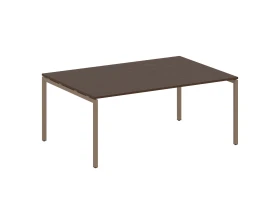 Переговорный стол (1 столешница) на П-образном м/к 1800x1235x750 Метал Систем Куатро 4х4 / Metal System Quattro 4x4 images