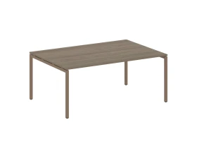 Переговорный стол (1 столешница) на П-образном м/к 1800x1235x750 Метал Систем Куатро 4х4 / Metal System Quattro 4x4 images