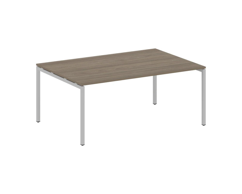 Переговорный стол (1 столешница) на П-образном м/к 1800x1235x750 Метал Систем Куатро 4х4 / Metal System Quattro 4x4