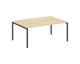 Переговорный стол (1 столешница) на П-образном м/к 1800x1235x750 Метал Систем Куатро 4х4 / Metal System Quattro 4x4 images