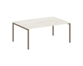 Переговорный стол (1 столешница) на П-образном м/к 1800x1235x750 Метал Систем Куатро 4х4 / Metal System Quattro 4x4 images