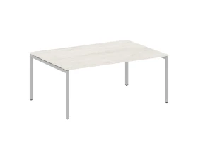 Переговорный стол (1 столешница) на П-образном м/к 1800x1235x750 Метал Систем Куатро 4х4 / Metal System Quattro 4x4 images