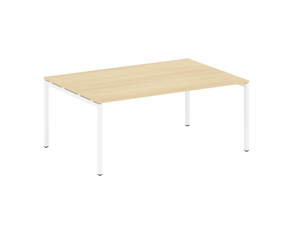 Переговорный стол (1 столешница) на П-образном м/к 1800x1235x750 Метал Систем Куатро 4х4 / Metal System Quattro 4x4