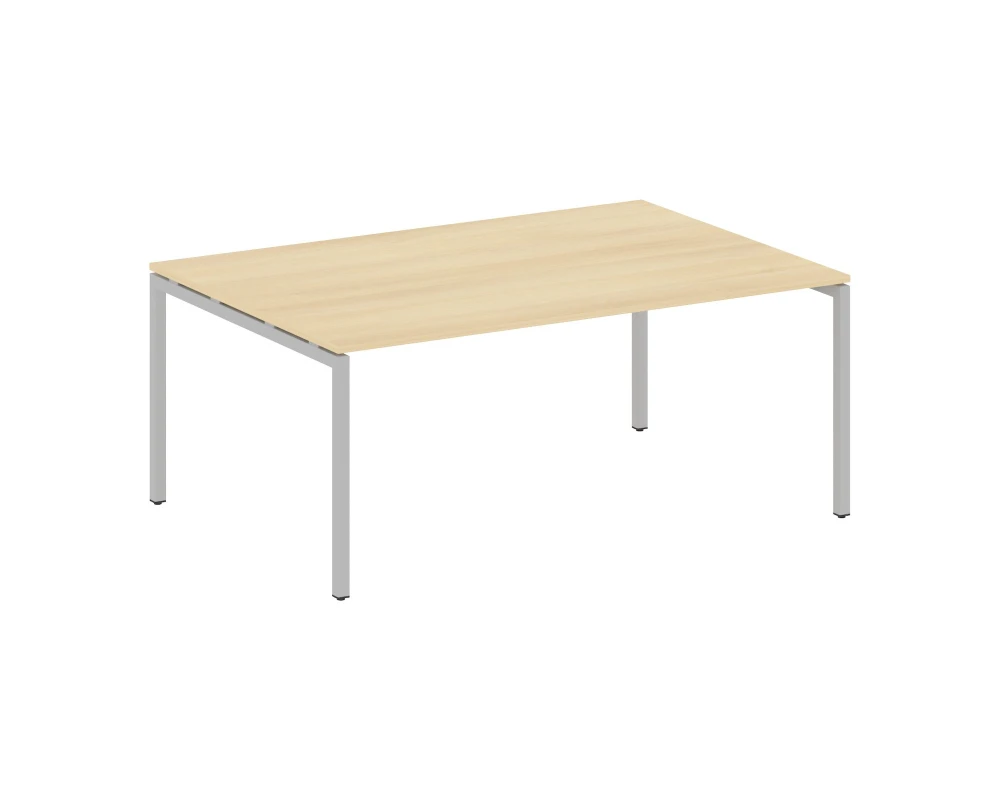 Переговорный стол (1 столешница) на П-образном м/к 1800x1235x750 Метал Систем Куатро 4х4 / Metal System Quattro 4x4