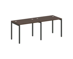 Рабочая станция на 2 места на П-образном м/к 2000x720x750 Метал Систем Куатро 4х4 / Metal System Quattro 4x4 images