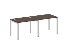 Рабочая станция на 2 места на П-образном м/к 2000x720x750 Метал Систем Куатро 4х4 / Metal System Quattro 4x4 images