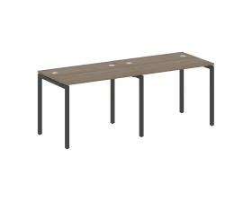 Рабочая станция на 2 места на П-образном м/к 2000x720x750 Метал Систем Куатро 4х4 / Metal System Quattro 4x4 images