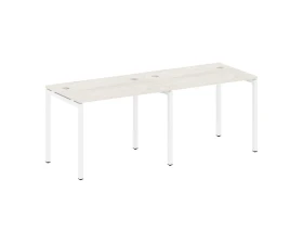 Рабочая станция на 2 места на П-образном м/к 2000x720x750 Метал Систем Куатро 4х4 / Metal System Quattro 4x4 images