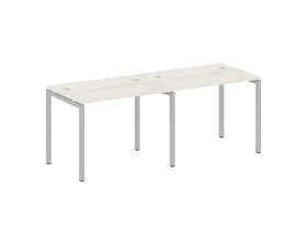 Рабочая станция на 2 места на П-образном м/к 2000x720x750 Метал Систем Куатро 4х4 / Metal System Quattro 4x4 images