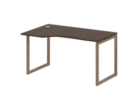 Стол криволинейный левый на О-образном м/к 1400x900x750 Метал Систем Куатро 4х4 / Metal System Quattro 4x4 images