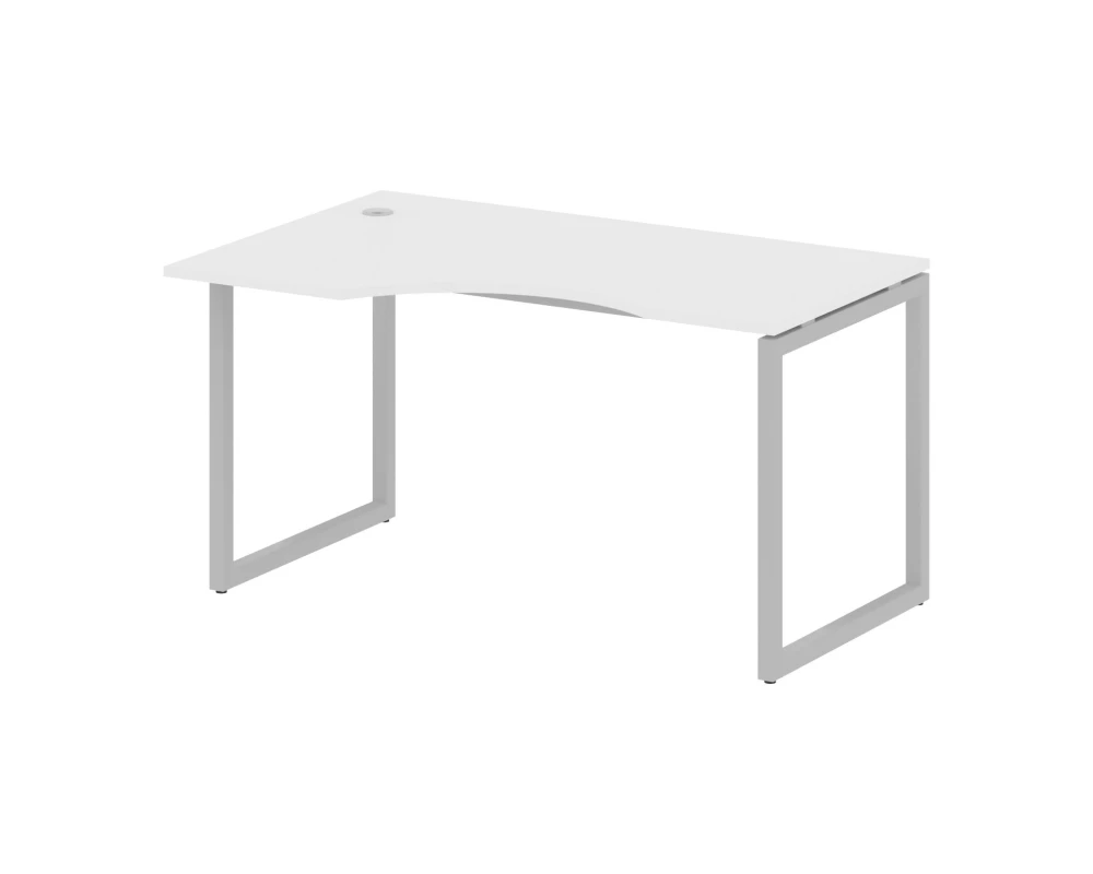 Стол криволинейный левый на О-образном м/к 1400x900x750 Метал Систем Куатро 4х4 / Metal System Quattro 4x4