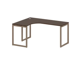 Стол криволинейный левый на О-образном м/к 1600x1200x750 Метал Систем Куатро 4х4 / Metal System Quattro 4x4 images