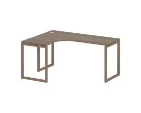 Стол криволинейный левый на О-образном м/к 1600x1200x750 Метал Систем Куатро 4х4 / Metal System Quattro 4x4 images