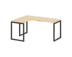 Стол криволинейный левый на О-образном м/к 1600x1200x750 Метал Систем Куатро 4х4 / Metal System Quattro 4x4 images