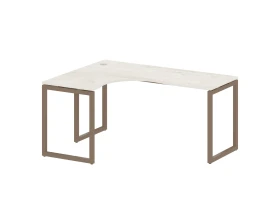 Стол криволинейный левый на О-образном м/к 1600x1200x750 Метал Систем Куатро 4х4 / Metal System Quattro 4x4 images