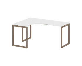 Стол криволинейный левый на О-образном м/к 1600x1200x750 Метал Систем Куатро 4х4 / Metal System Quattro 4x4 images